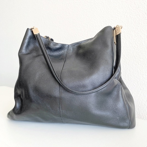 Coach Black Leather Handbag - Picture 2 of 10